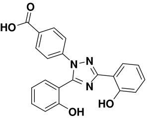 Deferasirox structural formula