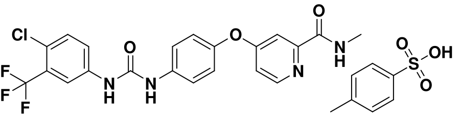 Sorafenib Tosylate structural formula